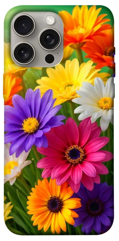 Чохол на Apple iPhone 15 Pro Max (6.7") Flowers v32 фото 1 з 1