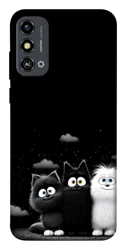 Чохол на ZTE Blade A53 Three Cats фото 1 з 1