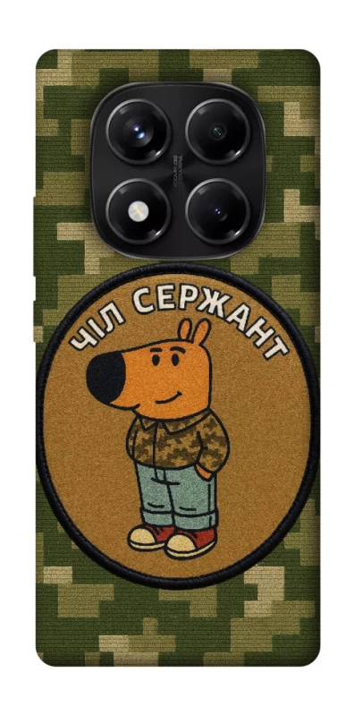 Чохол на Xiaomi Redmi Note 14 Pro 5G Чіл сержант фото 1 з 1