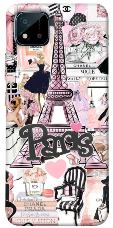 Чохол на Realme C20 Fashion collage ver.8 фото 1 з 1