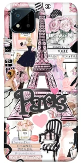 Чохол на Realme C20 Fashion collage ver.8 фото 1 з 1