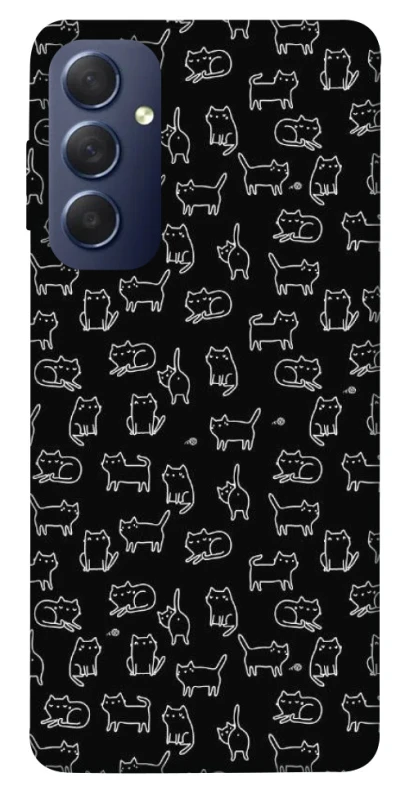Чохол на Samsung Galaxy M54 5G Black Cats фото 1 з 1