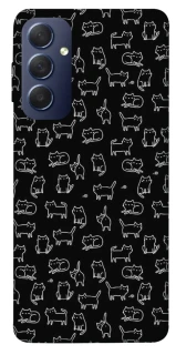 Чохол на Samsung Galaxy M54 5G Black Cats фото 1 з 1