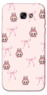 Чехол на Samsung A720 Galaxy A7 (2017) Pink bows and Labubus фото 1 из 1