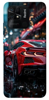 Чехол на Xiaomi Redmi 10C Red sports car фото 1 из 1