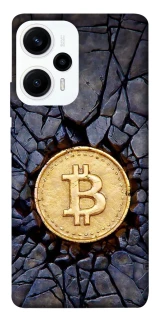 Чохол на Xiaomi Poco F5 / Note 12 Turbo Bitcoin cracks фото 1 з 1