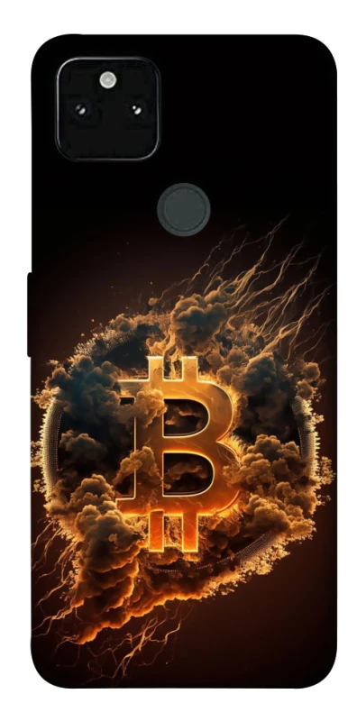 Чохол на Google Pixel 5A Smoky Bitcoin фото 1 з 1
