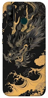 Чехол на TECNO Spark 6 Go gold dragon фото 1 из 1