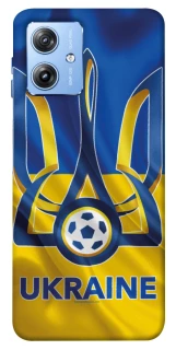 Чохол на Motorola Moto G84 Футбольний Герб v3 фото 1 з 1