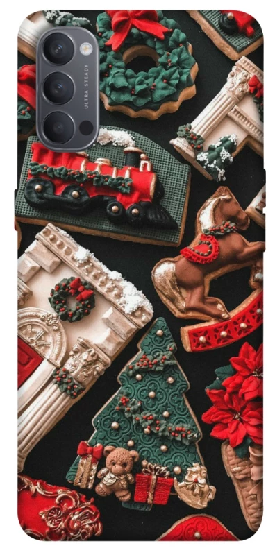 Чохол на Oppo Reno 4 Новорічний v20 фото 1 з 1