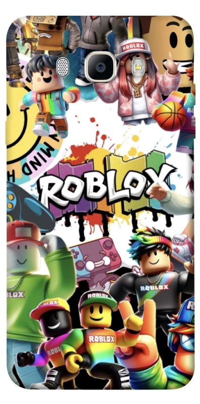 Чохол на Samsung J510F Galaxy J5 (2016) Roblox Characters Collage фото 1 з 1