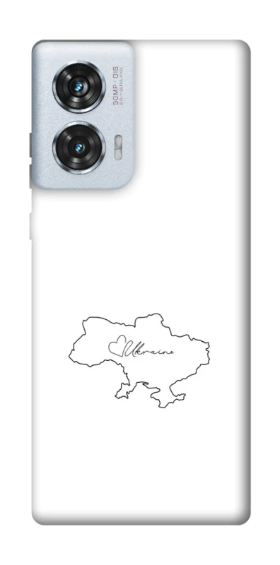 Чохол на Motorola Edge 50 Fusion Ukraine map фото 1 з 1