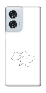 Чохол на Motorola Edge 50 Fusion Ukraine map фото 1 з 1