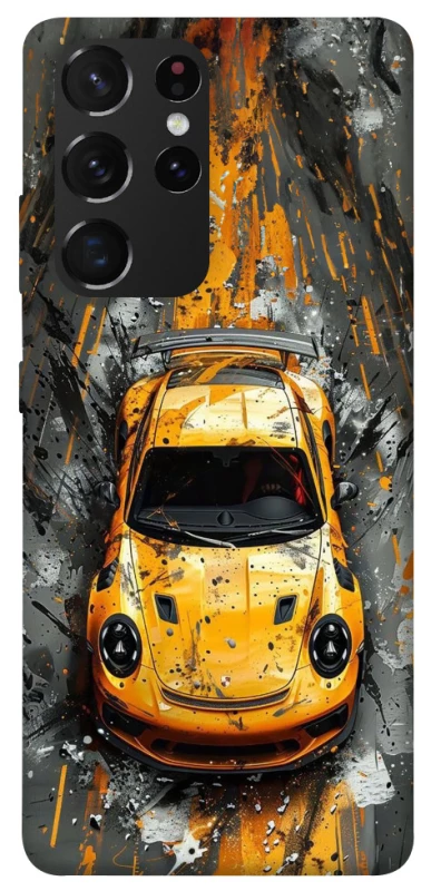 Чехол на Samsung Galaxy S21 Ultra Drawn Porsche фото 1 из 1