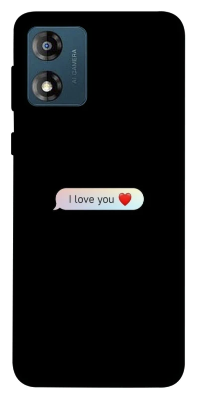 Чохол на Motorola Moto E13 Love aesthetic ver.10 фото 1 з 1