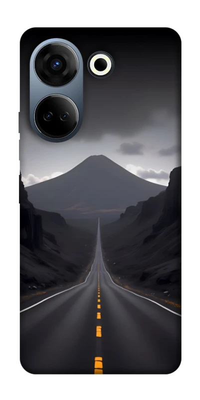 Чехол на TECNO Camon 20 Pro (CK7n) Black mountains фото 1 из 1