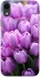 Чохол на Apple iPhone XR (6.1") Фіолетові тюльпани фото 1 з 1