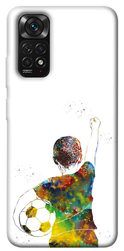 Чехол на Xiaomi Redmi Note 11 (Global) / Note 11S Football Kids фото 1 из 1