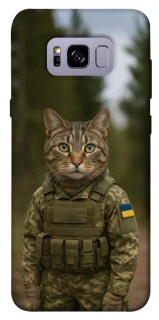 Чехол на Samsung G955 Galaxy S8 Plus Кот защитник фото 1 из 1