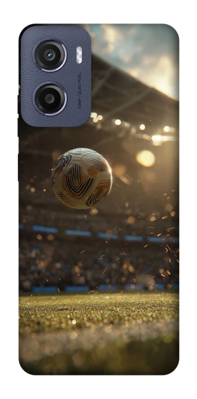 Чехол на Motorola Moto E15 Football aesthetic ver.2 фото 1 из 1