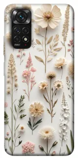 Чохол на Xiaomi Redmi Note 11 (Global) / Note 11S Floral design ver.1 фото 1 з 1