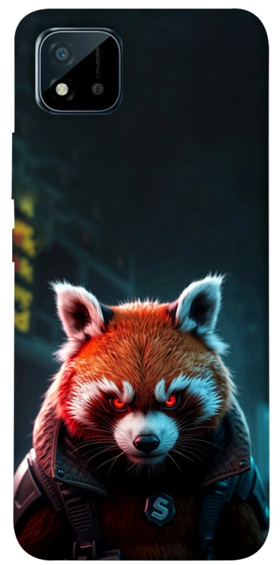 Чохол на Realme C11 (2021) Cyber Red Panda фото 1 з 1