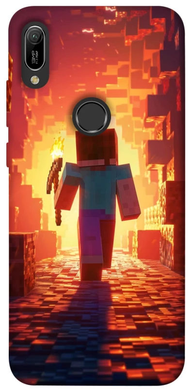 Чехол на Huawei Y6 (2019) Minecraft adventure фото 1 из 1