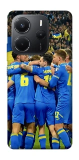 Чехол на Xiaomi Redmi Note 14 4G (Int. version) Сборная Украины v3 фото 1 из 1