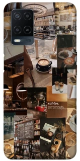 Чехол на Oppo A54 4G Coffee collage ver.2 фото 1 из 1