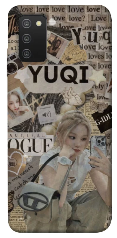 Чехол на Samsung Galaxy A03s Yuqi (G)I-DLE фото 1 из 1