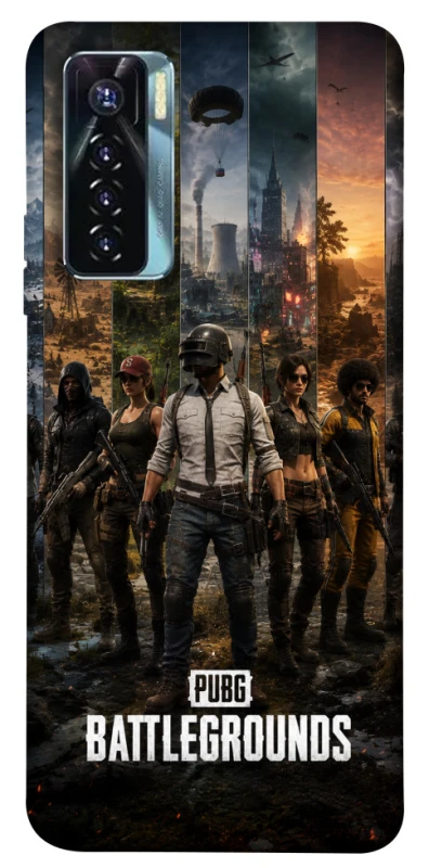 Чехол на TECNO Camon 17 Pro PUBG фото 1 из 1
