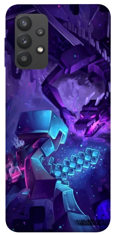 Чохол на Samsung Galaxy A32 (A325F) 4G Minecraft dragon фото 1 з 1
