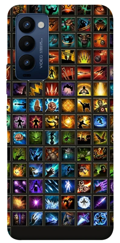 Чехол на TECNO Camon 18 Abilities menu ver.3 фото 1 из 1