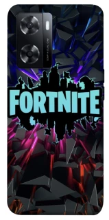 Чехол на Oppo A57s Fortnite logo ver.3 фото 1 из 1