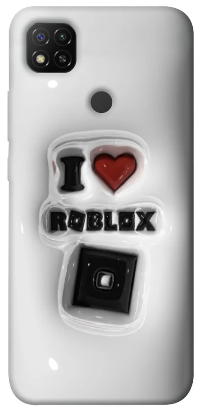 Чохол на Xiaomi Redmi 9C I love Roblox фото 1 з 1