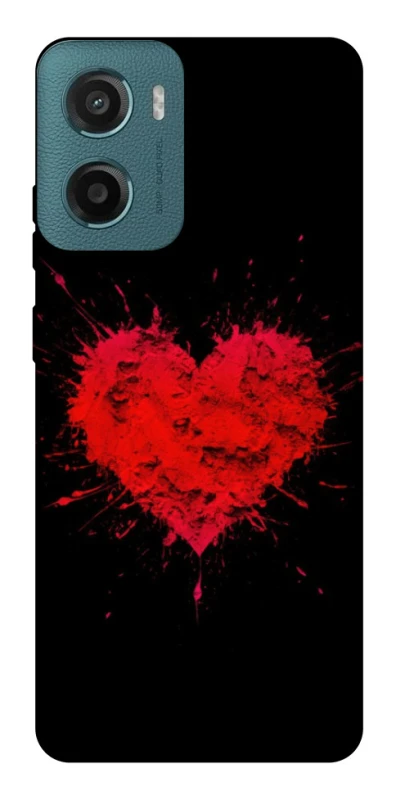 Чехол на Motorola Moto G06 Splash heart фото 1 из 1