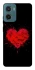 Чехол на Motorola Moto G06 Splash heart фото 1 из 1