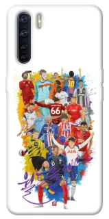 Чохол на Oppo A91 Football Abstract v2 фото 1 з 1