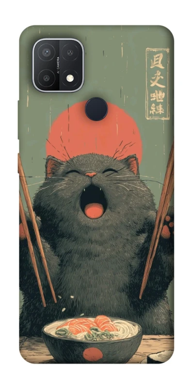 Чехол на Oppo A15s / A15 Hungry Cat фото 1 из 1
