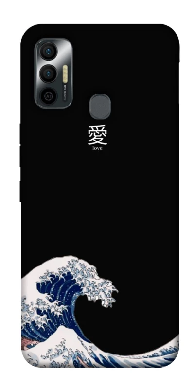 Чехол на TECNO Spark 7 Japa wave фото 1 из 1