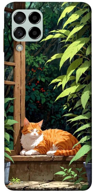 Чохол на Samsung Galaxy M53 5G red cat фото 1 з 1