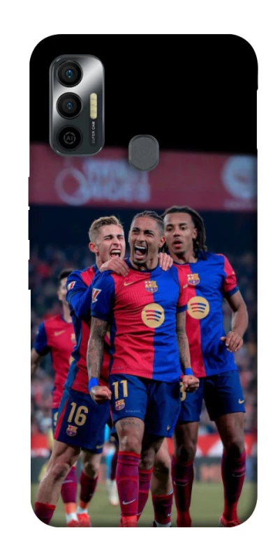 Чехол на TECNO Spark 7 FC Barcelona team фото 1 из 1
