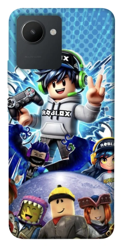 Чехол на Realme C30s Roblox collage ver.3 фото 1 из 1