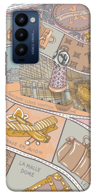 Чохол на TECNO Camon 18 Fashion collage ver.2 фото 1 з 1