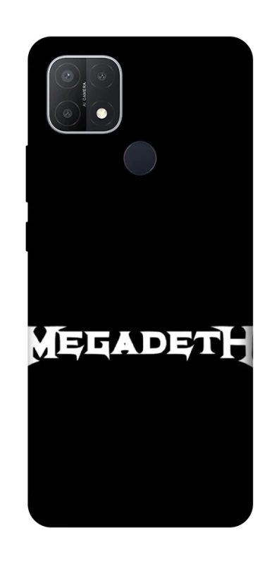 Чохол на Oppo A15s / A15 Megadeth logo фото 1 Чохол на Oppo A15s / A15 Megadeth logo фото 1 з 1