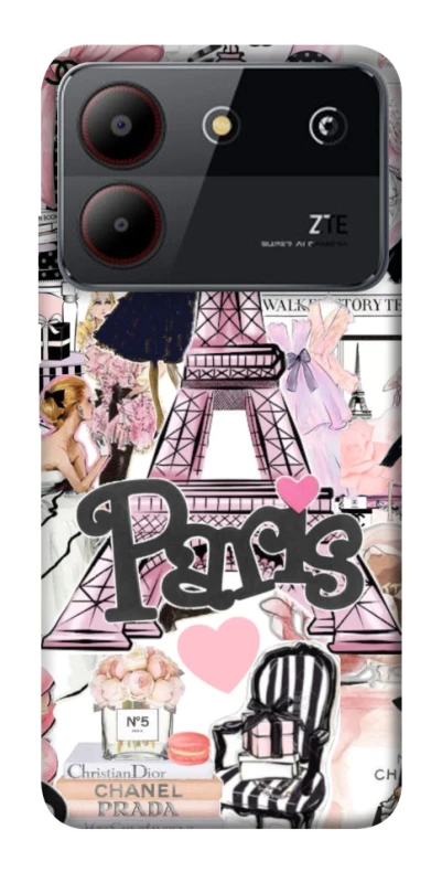 Чохол на ZTE Blade A54 4G Fashion collage ver.8 фото 1 з 1