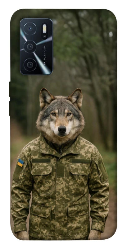 Чохол на Oppo A16s / A16 Вовк захисник фото 1 з 1