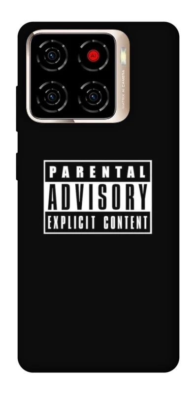 Чохол на ZTE Blade A56 Parental Advisory Label фото 1 з 1
