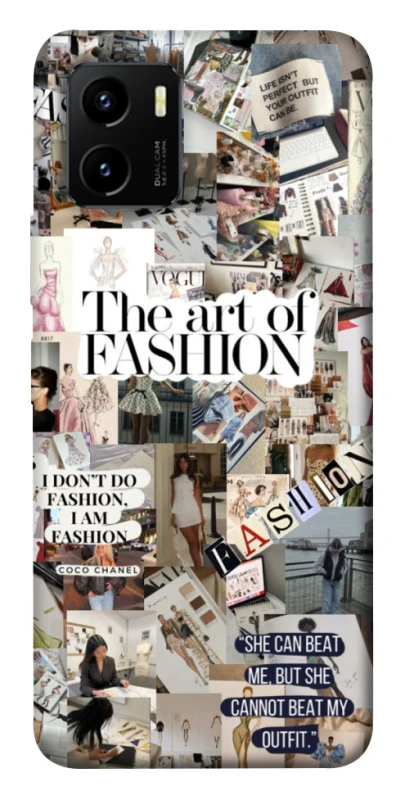 Чехол на Vivo Y15s Fashion collage ver.12 фото 1 из 1