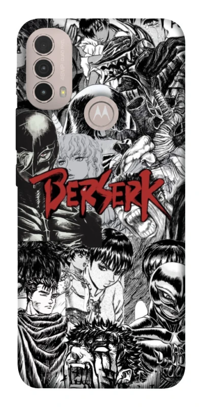 Чохол на Motorola Moto E40 Berserk Collage фото 1 з 1